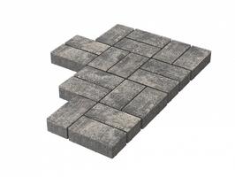  Брусчатка Stellard 200x100x80 мм Грей: внешний вид