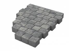  Тротуарная плитка Stellard Квадрат 100х100х60 мм Грей: внешний вид