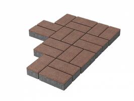  Брусчатка Stellard 200х100х40 мм Капучино: внешний вид
